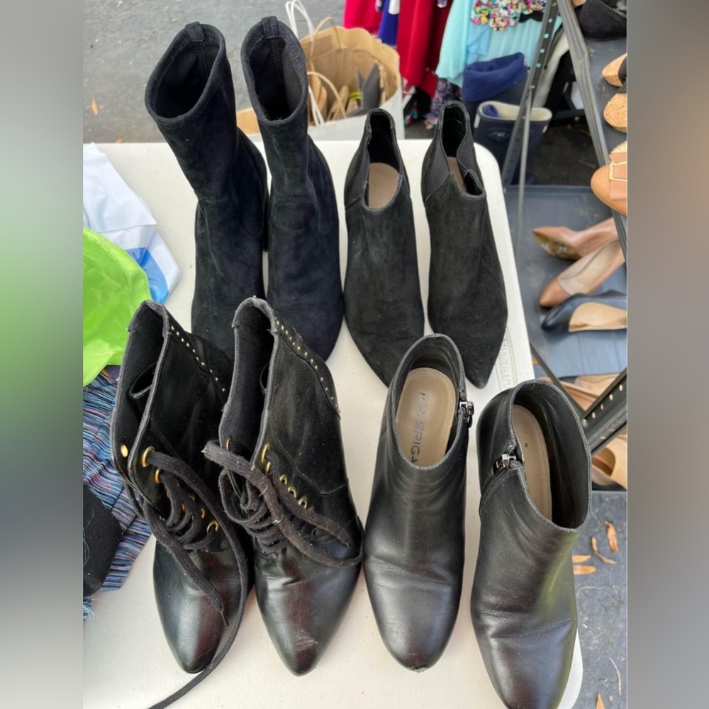 Booties Shoe Bundle - Size 5 - Aldo, Via Spiga and Steve Madden